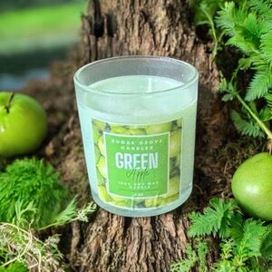 Sugar Grove Candles 10 Oz Single Wick Green Apple Candle